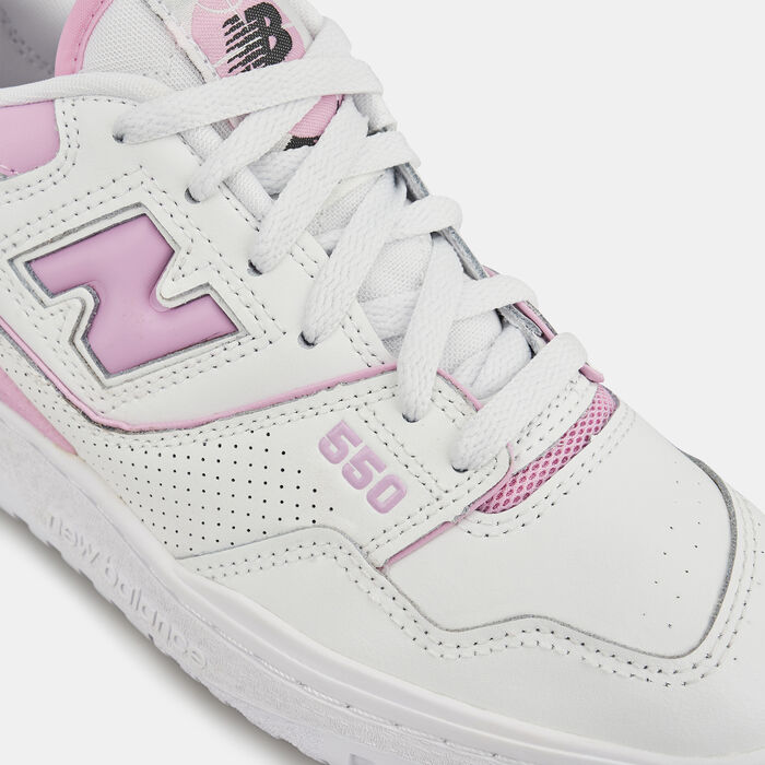 New Balance Women's BB550 Shoe White image number 4