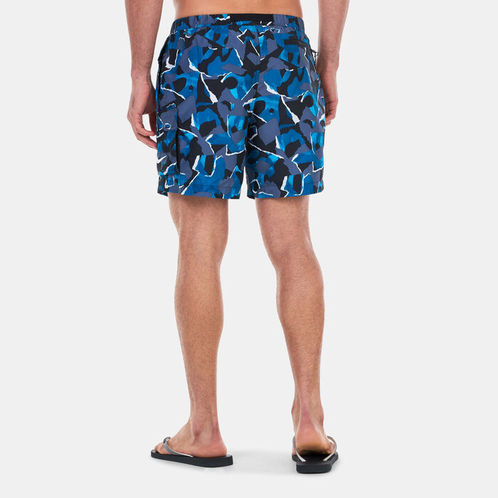 Nike Swim Men's Shred Voyage Cargo Swimming Shorts Multi-Color Nike Swim Men's Shred Voyage Cargo Swimming Shorts Multi-Color image number 1
