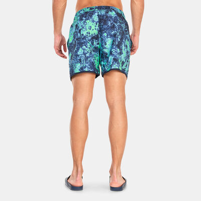 adidas Men’s Short Length Melting Salt Reversible Clx Swim Shorts Blue