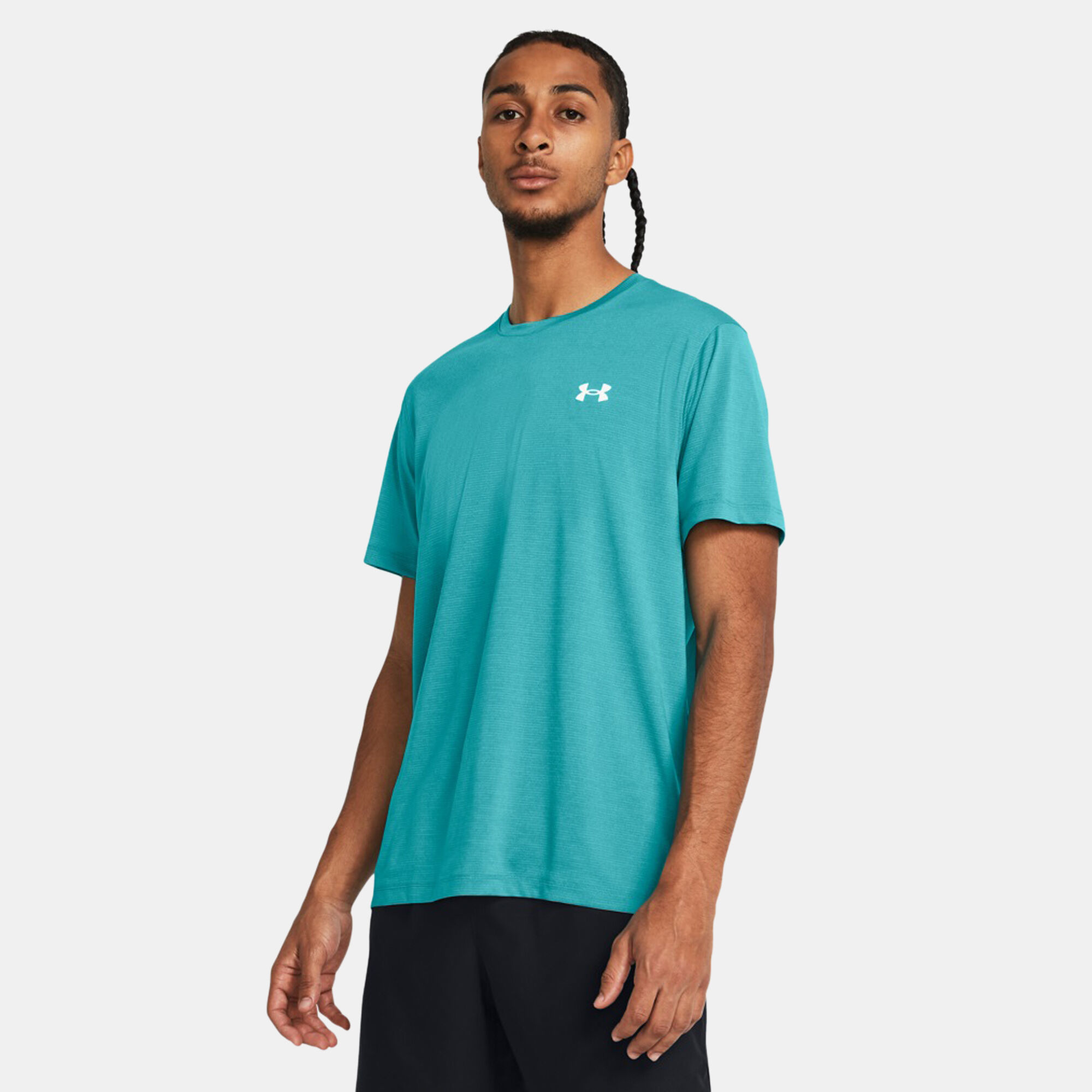 Under armour t shirt material discount
