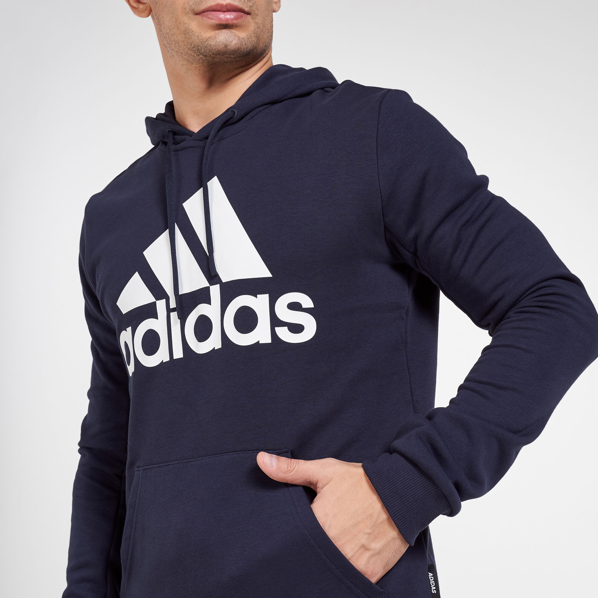 Buy adidas Men s Badge of Sport Hoodie Blue in KSA SSS