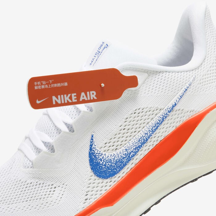 Nike Men's Pegasus 41 Blueprint Road Running Shoes White Nike Men's Pegasus 41 Blueprint Road Running Shoes White image number 9