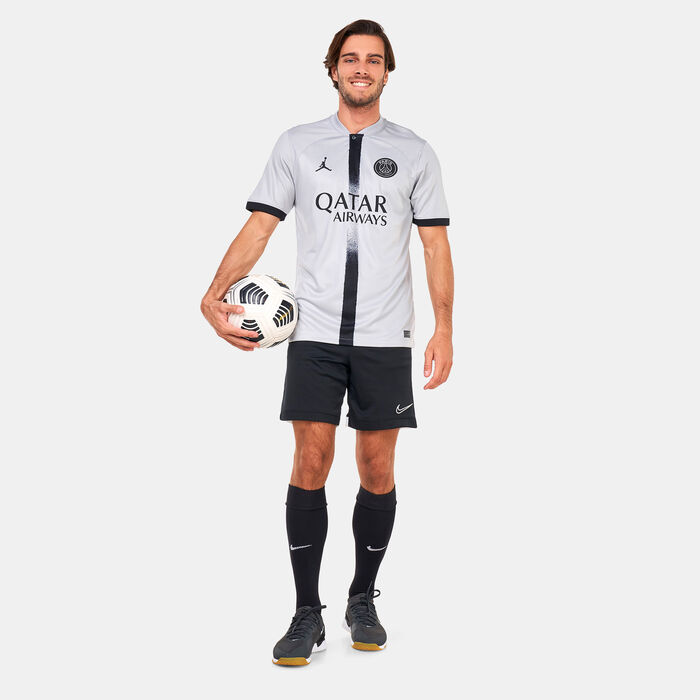 Jordan Men's Paris Saint-Germain Dri-FIT Stadium Away Jersey - 2022/23 Grey image number 2