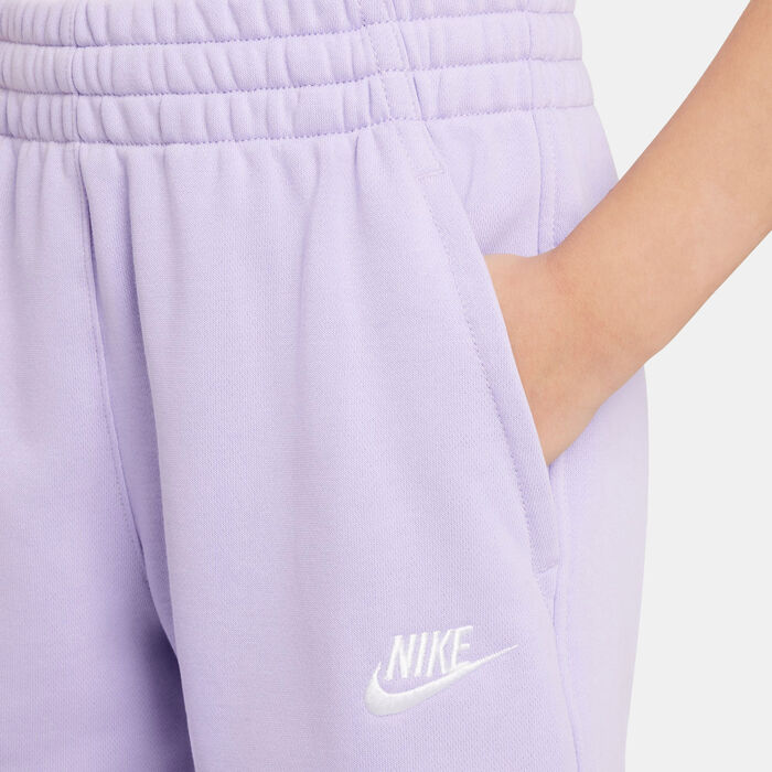 Nike Kids' Sportswear Club Fleece Shorts Purple image number 4