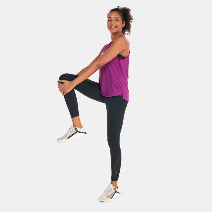 Nike Women's One High-Waisted Leggings Black image number 2