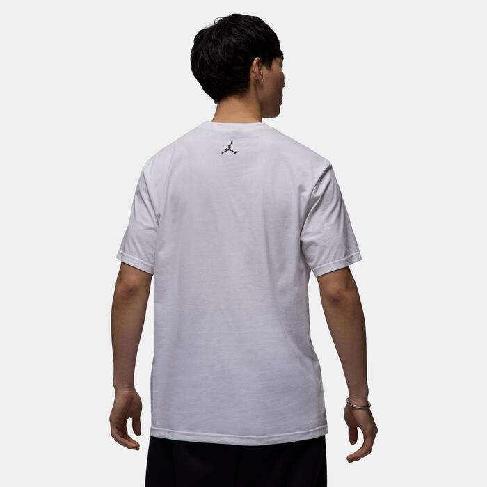 Jordan Men's Sport Dri-FIT Graphic T-Shirt White image number 1