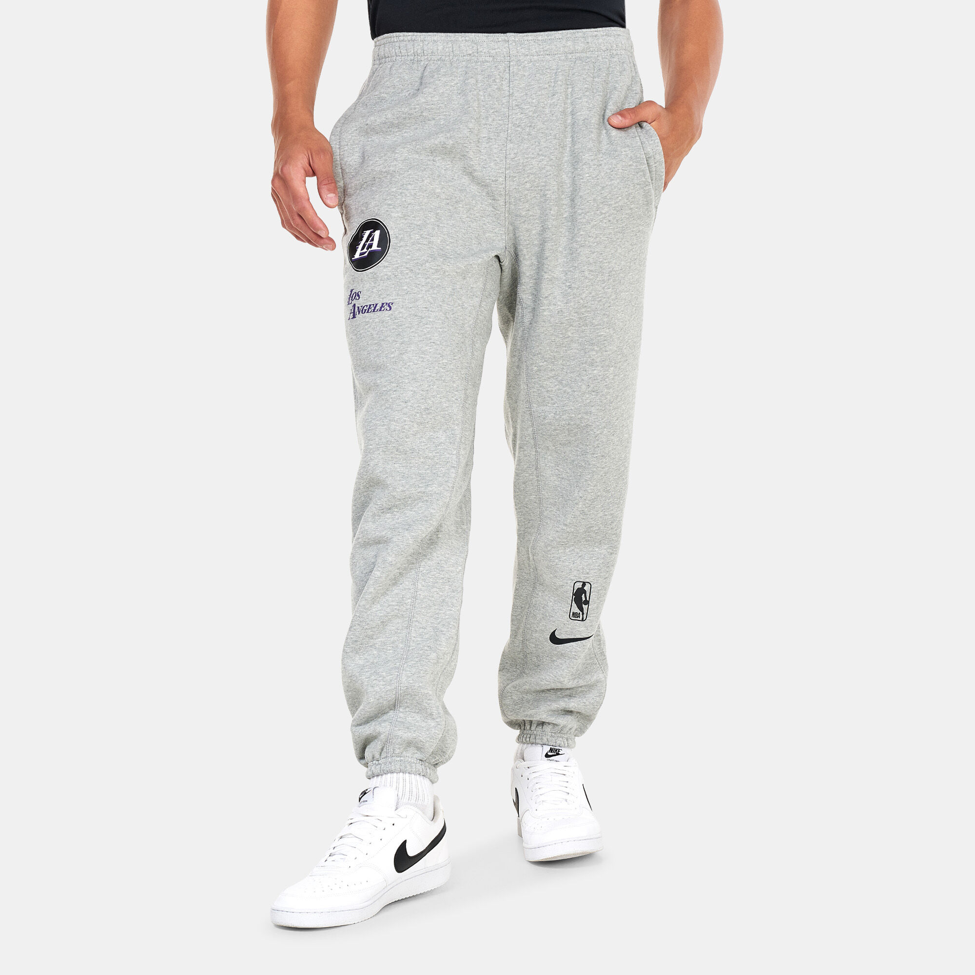Buy Nike Men s Los Angeles Lakers Courtside City Edition Pants
