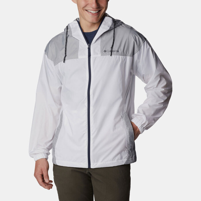 Columbia Men's Flash Challenger™ Windbreaker Jacket White Columbia Men's Flash Challenger™ Windbreaker Jacket White image number 0
