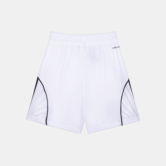 adidas Kids' Manchester United 25/26 Home Replica Football Shorts White image number 3