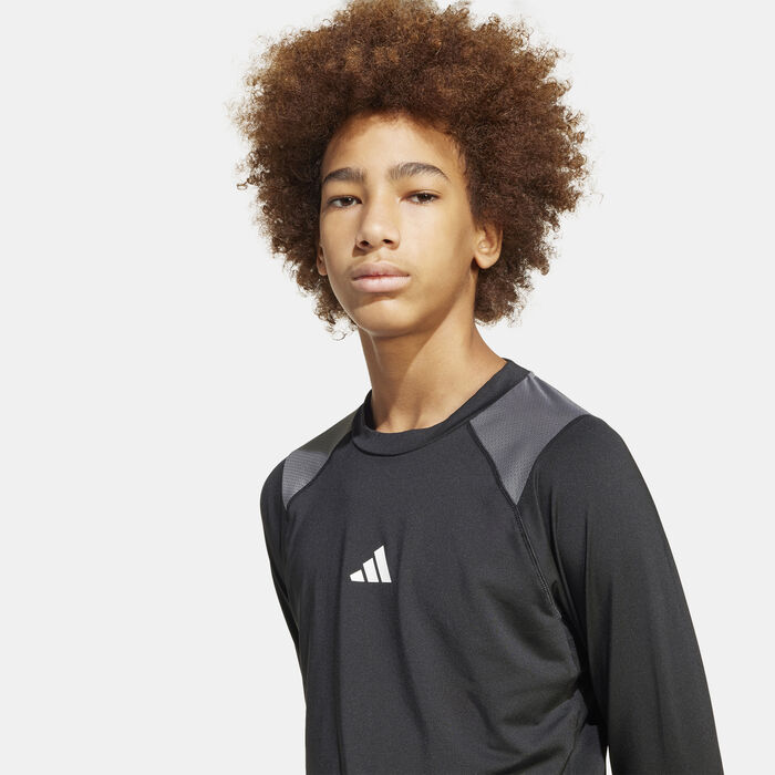 adidas Kids' Sport Icons Fractal Print Shorts Black adidas Kids' Sport Icons Fractal Print Shorts Black image number 4