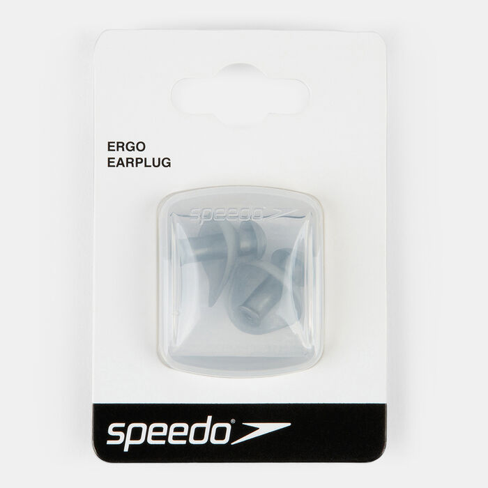 Speedo Ergo Earplugs Grey Speedo Ergo Earplugs Grey image number 2