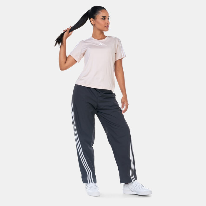 adidas Women's AEROREADY Train Essentials Training T-Shirt Purple adidas Women's AEROREADY Train Essentials Training T-Shirt Purple image number 2