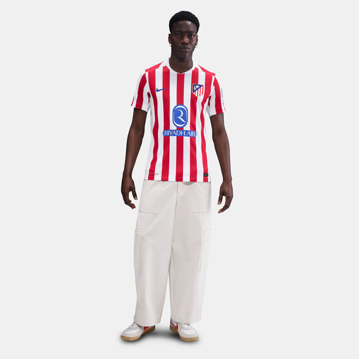 Nike Men's Atlético Madrid 2025/26 Home Authentic Football Jersey Red Nike Men's Atlético Madrid 2025/26 Home Authentic Football Jersey Red image number 2