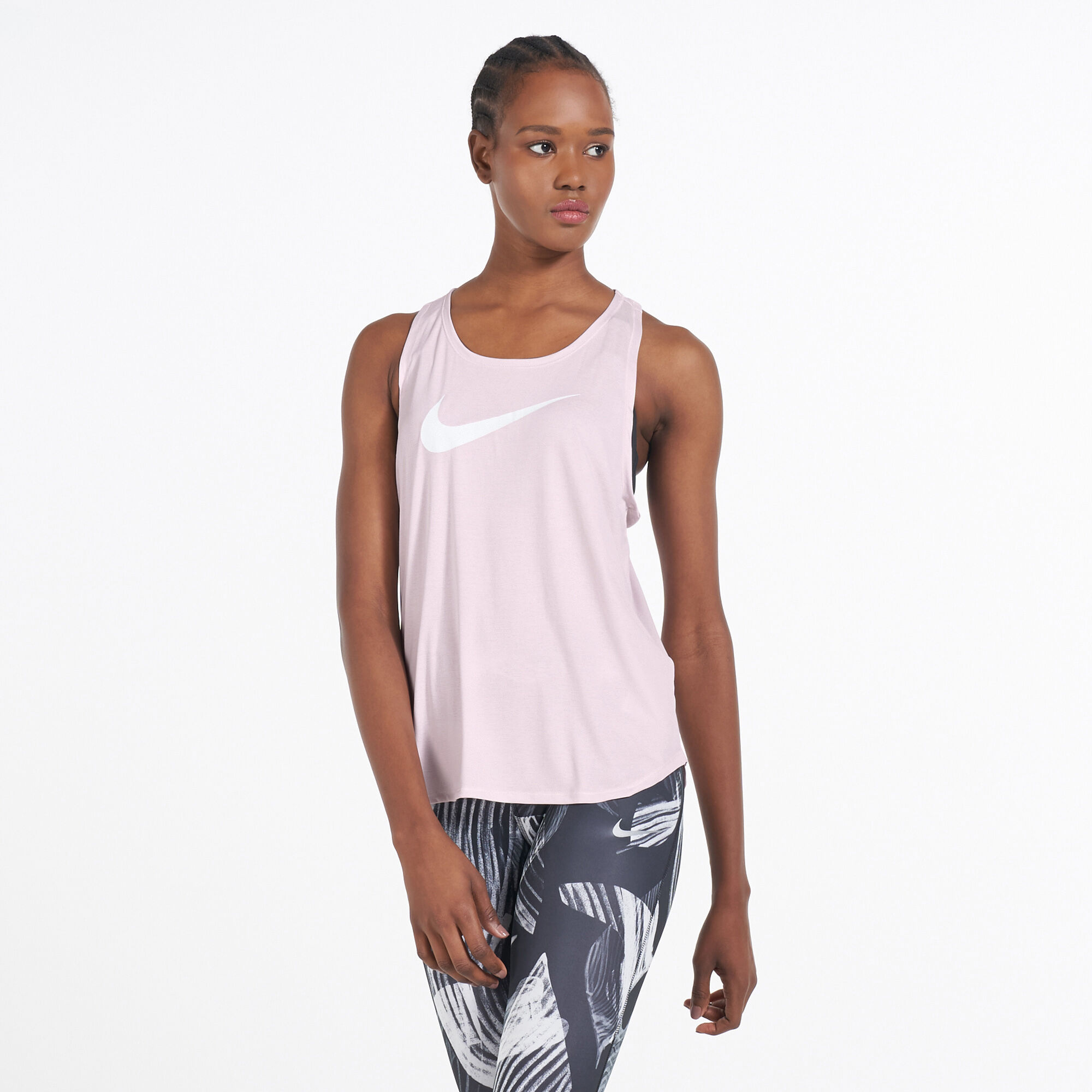Buy Nike Women s Swoosh Tank Top Pink in KSA SSS