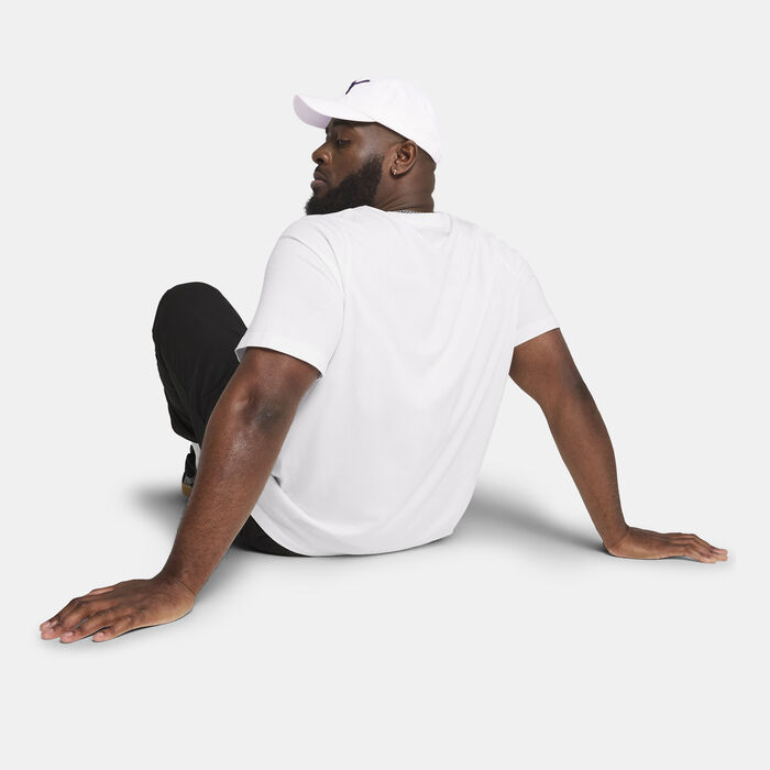 PUMA Men's Essentials Small Logo T-Shirt White PUMA Men's Essentials Small Logo T-Shirt White image number 2