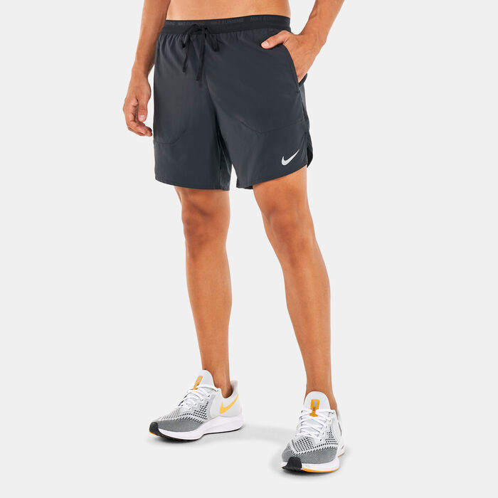 Buy Nike Men's Dri-FIT Stride Brief-Lined Running Shorts Black in KSA -SSS