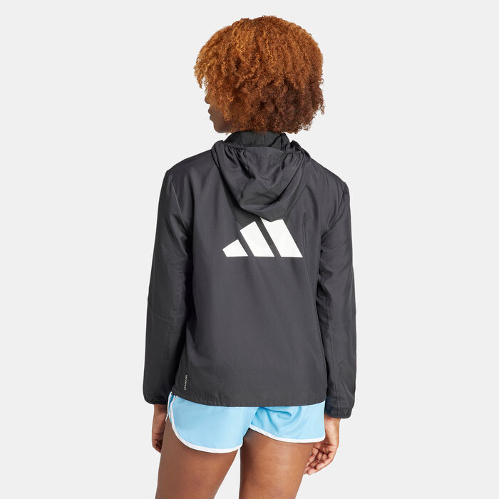 adidas Women's Run It Jacket Black adidas Women's Run It Jacket Black image number 1