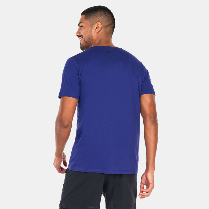 Under Armour Men's Sportstyle Left Chest Logo T-Shirt Blue Under Armour Men's Sportstyle Left Chest Logo T-Shirt Blue image number 1