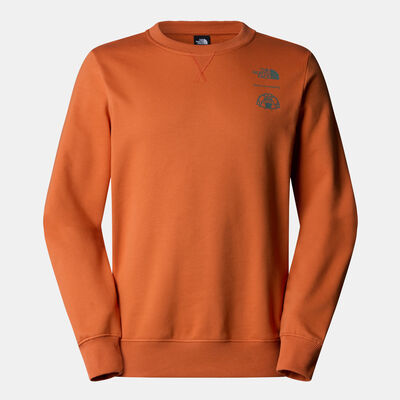 The North Face Men’s Outdoor Graphic Sweatshirt Brown The North Face Men’s Outdoor Graphic Sweatshirt Brown