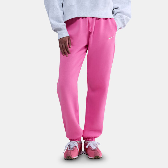 Nike Women's Sportswear Phoenix Fleece Sweatpants Pink Nike Women's Sportswear Phoenix Fleece Sweatpants Pink image number 0