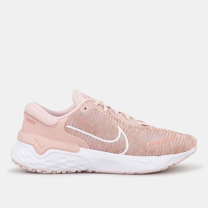 Nike Women's Renew Run 4 Shoe Beige Nike Women's Renew Run 4 Shoe Beige image number 0