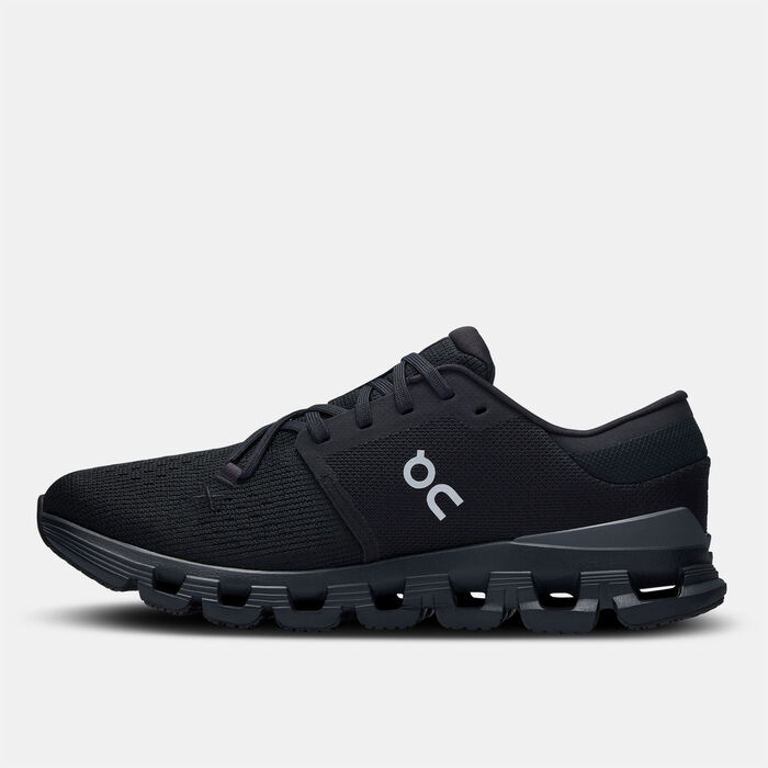 On Women's Cloud X 4 Training Shoes Black On Women's Cloud X 4 Training Shoes Black image number 2