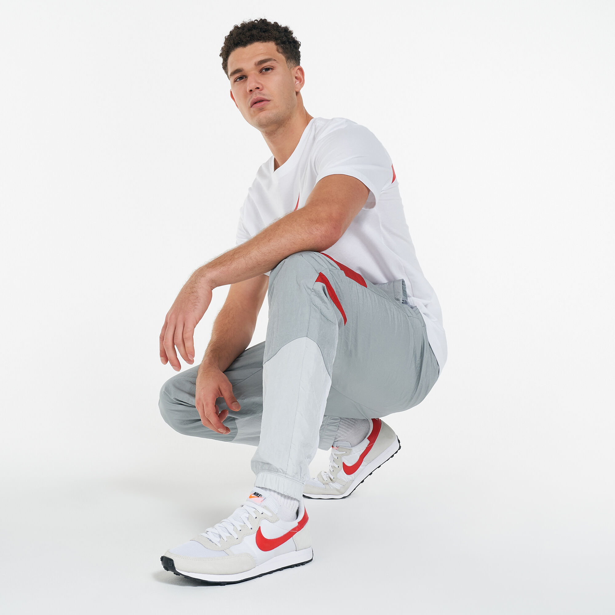 Nike sportswear swoosh woven pant new arrivals