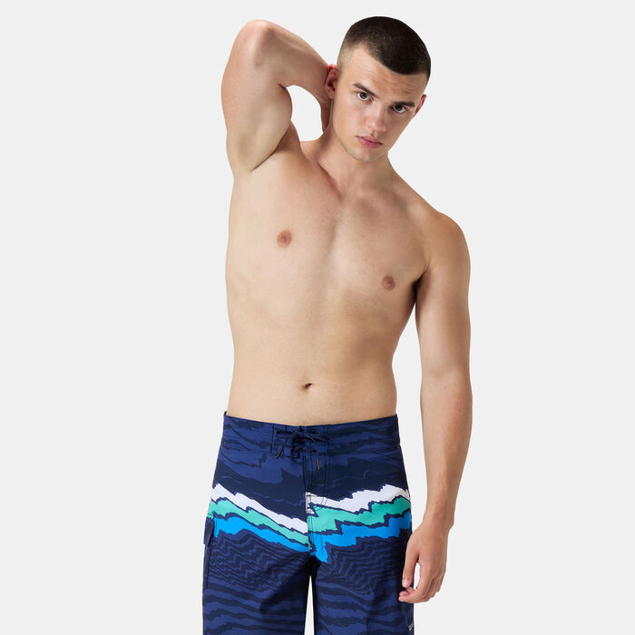 Speedo Men's The Lookout Board Swimming Shorts Blue Speedo Men's The Lookout Board Swimming Shorts Blue image number 0