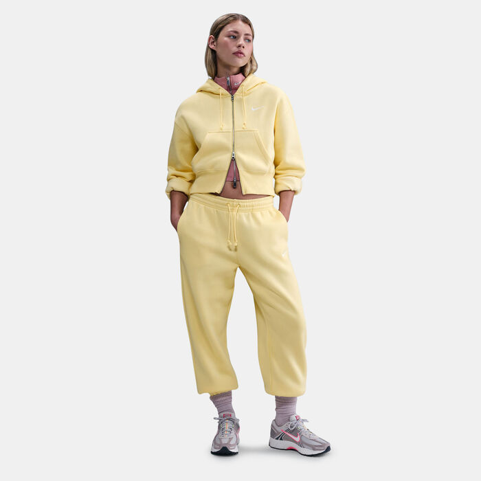 Nike Women's Sportswear Phoenix Fleece Sweatpants yellow Nike Women's Sportswear Phoenix Fleece Sweatpants yellow image number 2