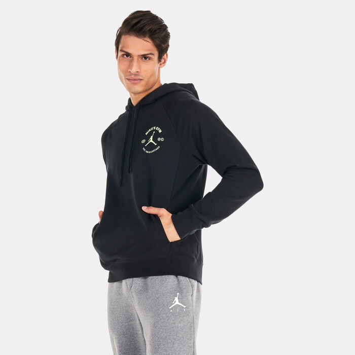 Jordan Men's Dri-FIT Sport BC Fleece Hoodie Black image number 0