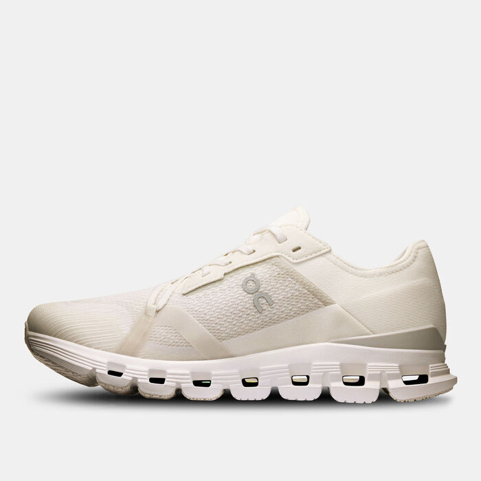 On Women's Cloud X 4 AD Running Shoes White On Women's Cloud X 4 AD Running Shoes White image number 1