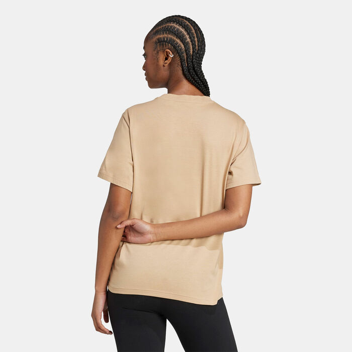 adidas Women's Slide Graphic T-Shirt Brown adidas Women's Slide Graphic T-Shirt Brown image number 1