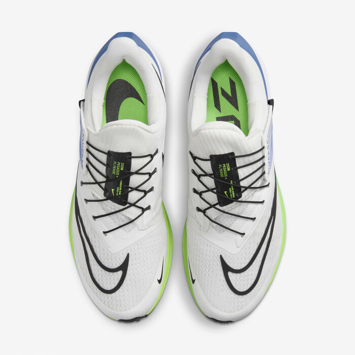 Nike Men's Pegasus FlyEase Easy On/Off Road Running Shoes Grey Nike Men's Pegasus FlyEase Easy On/Off Road Running Shoes Grey image number 3