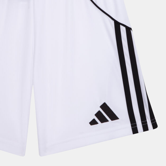 adidas Kids' Manchester United 25/26 Home Replica Football Shorts White image number 5