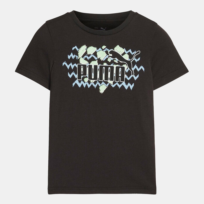 PUMA Kids' Essentials Mix Match T-Shirt Black PUMA Kids' Essentials Mix Match T-Shirt Black image number 0