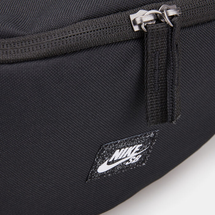Nike Men's SB Heritage Skate Hip Pack Black image number 3