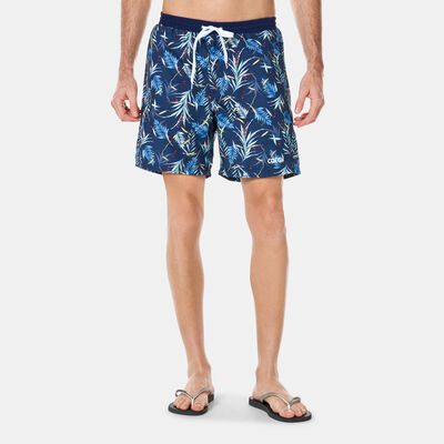 COEGA Men's Graphic Swimming Shorts Blue