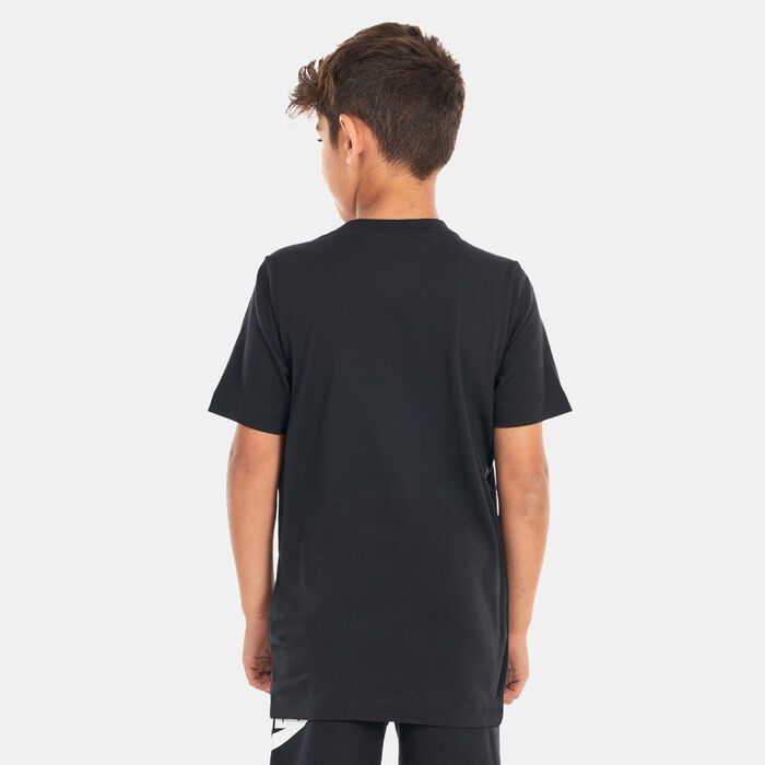 Nike Kids' Sportswear T-Shirt (Older Kids) Black Nike Kids' Sportswear T-Shirt (Older Kids) Black image number 1
