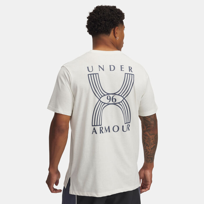 Under Armour Men's Run 96 Running T-Shirt White Under Armour Men's Run 96 Running T-Shirt White image number 1