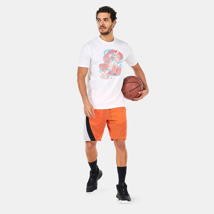 Under Armour Men's Curry Animated Sketch T-Shirt White Under Armour Men's Curry Animated Sketch T-Shirt White image number 2