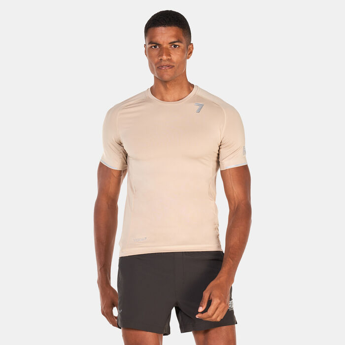 EA7 Emporio Armani Men's Vigor 7 T-Shirt Grey EA7 Emporio Armani Men's Vigor 7 T-Shirt Grey image number 0