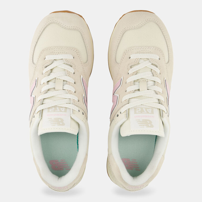 New Balance Women's 574 Shoes Beige New Balance Women's 574 Shoes Beige image number 4