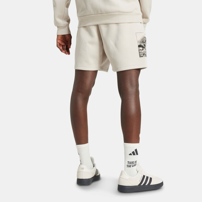 adidas Men's Star Wars The Mandalorian Shorts Brown image number 1