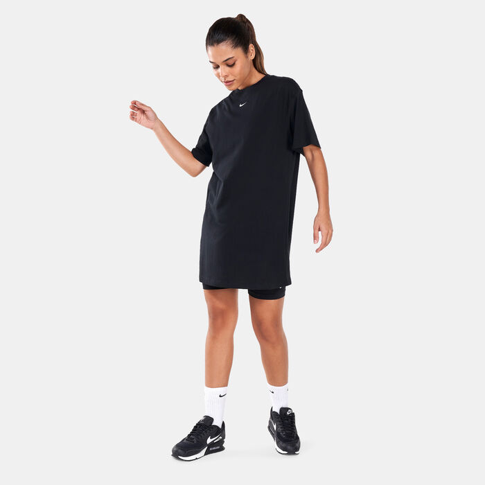 Nike Women's Sportswear Essential Dress Black image number 2