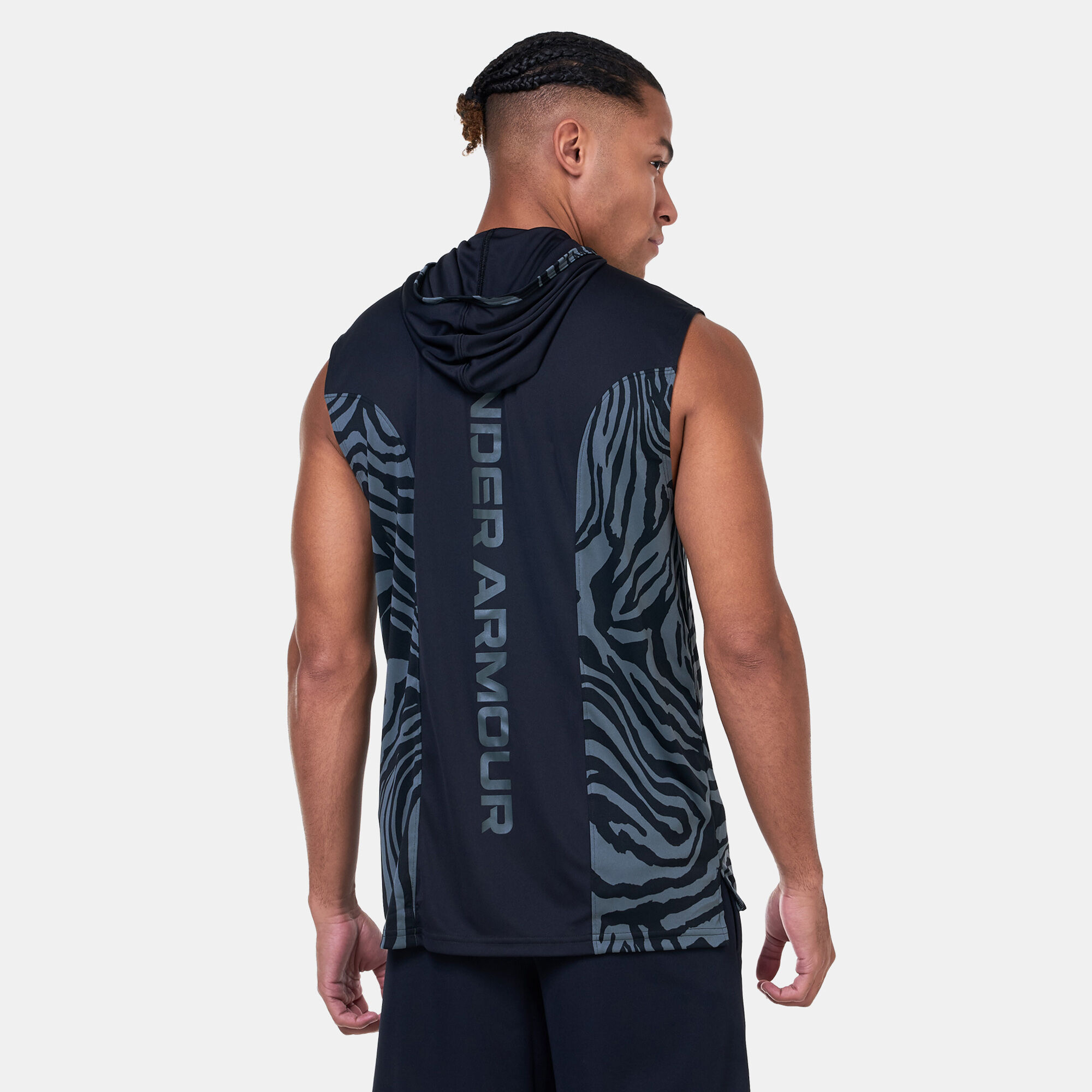Men s Baseline Sleeveless Hoodie Black Under Armour in KSA SSS