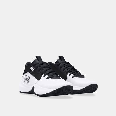 Under Armour Kids' Lockdown 7 Basketball Shoes White