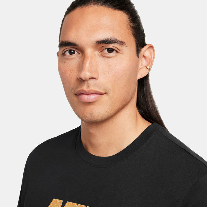 Nike Men's Dri-FIT Basketball T-Shirt Black Nike Men's Dri-FIT Basketball T-Shirt Black image number 3