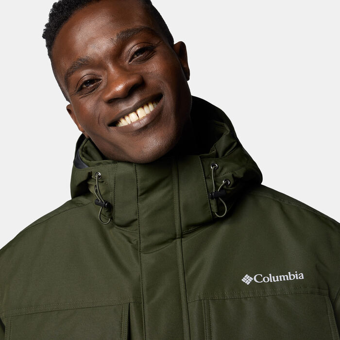 Columbia Men's Landroamer II Waterproof Parka Jacket Green image number 3