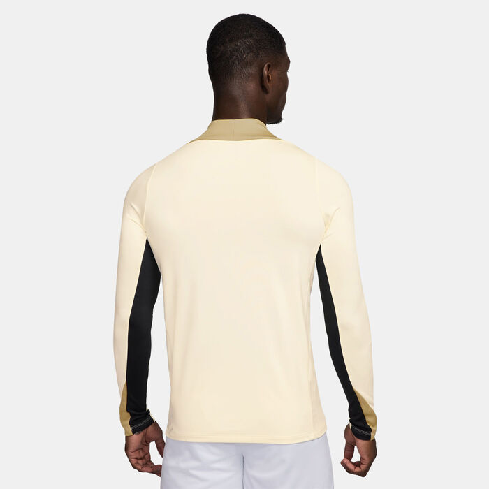 Nike Men's Strike Dri-FIT 1/2-Zip Football Drill Top Ivory image number 1