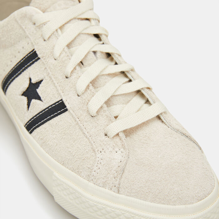 Converse Men's One Star Academy Pro Suede Shoes White image number 5